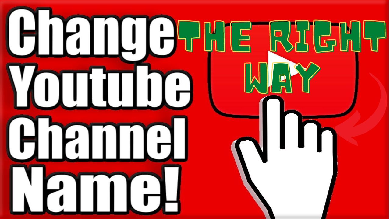 How To Change YouTube Channel Name YOUTUBE YT DZ4Team Website